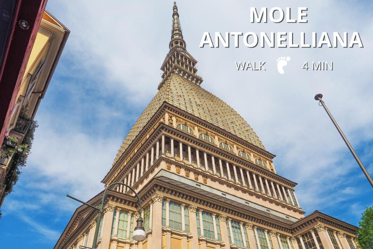 Appartamenti Vista Mole, Centro A 15 Min - Luxury Suites & Fast Wifi Turin Exteriör bild